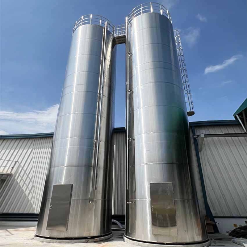 Customized industrial storage silos